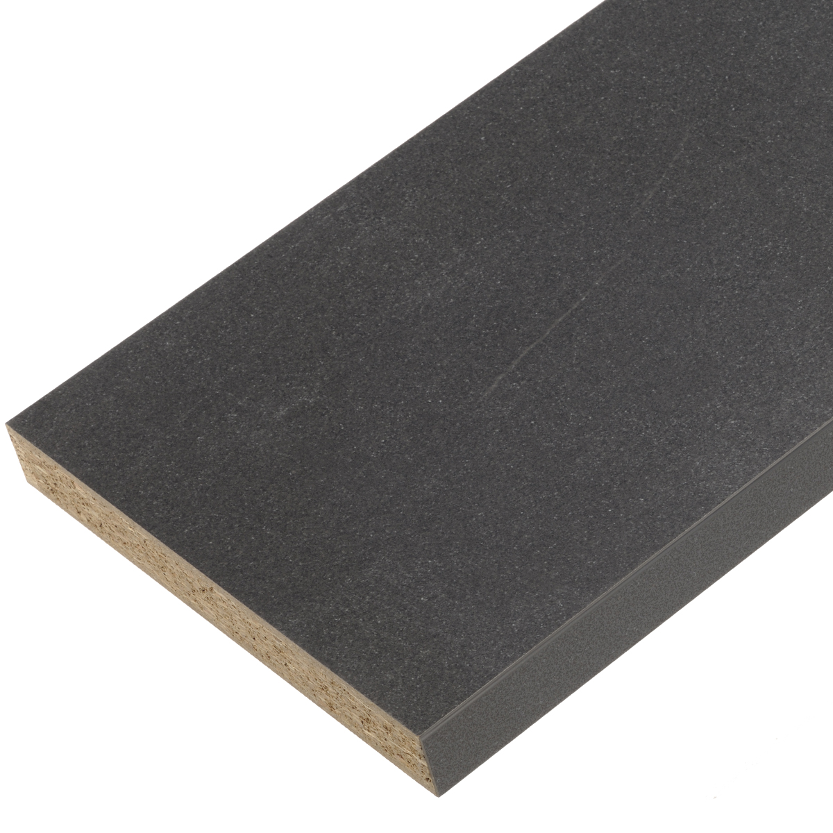 Plan de travail stratifié noir pietra 2000 x 650 x 38 mm PEFC 75 Leroy Merlin
