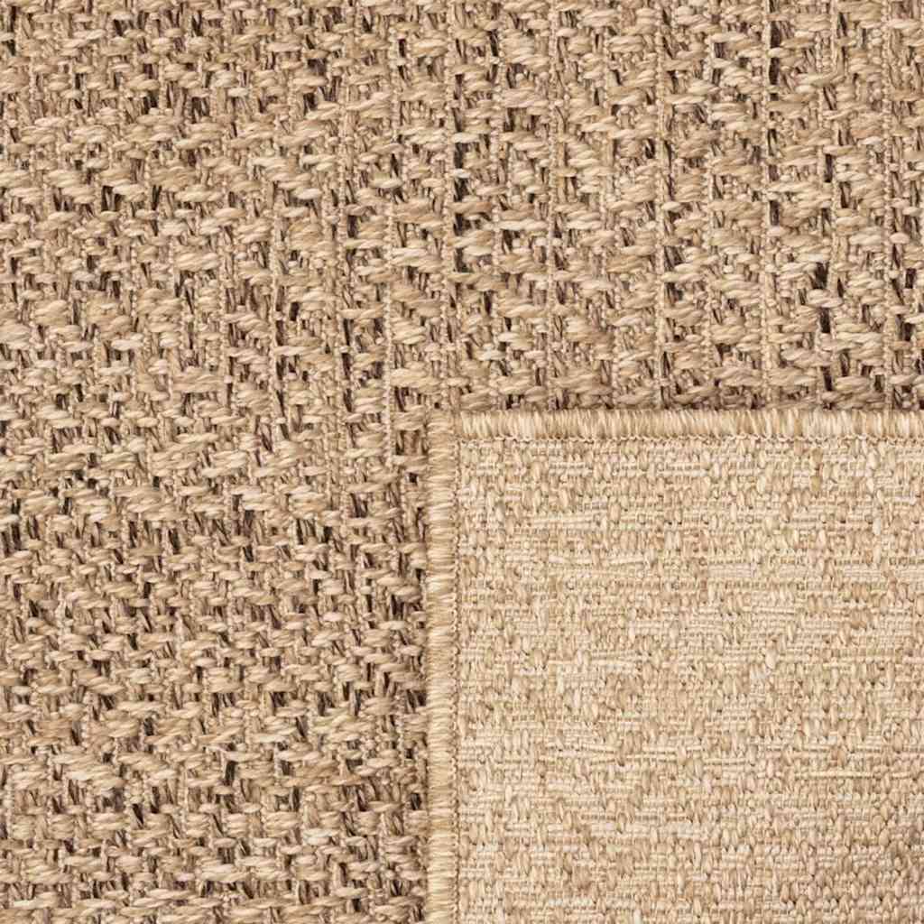 Tapis ZIZUR 240x340 cm aspect de jute intérieur et extérieur vidaXL - 6