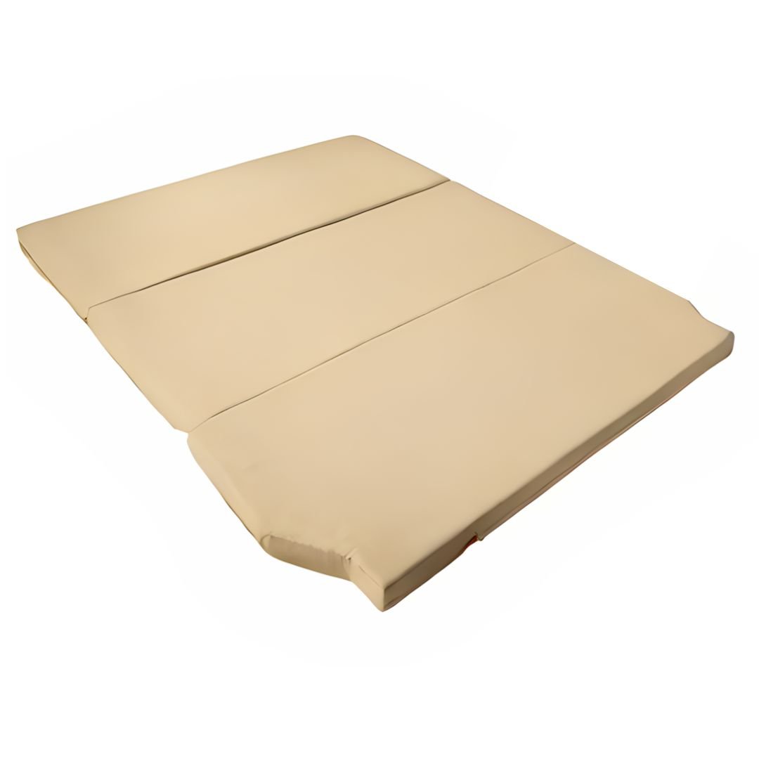 Cama para camper mercedes vito w639 - 5cm grosor con hr suave 20kg/m3 - beige