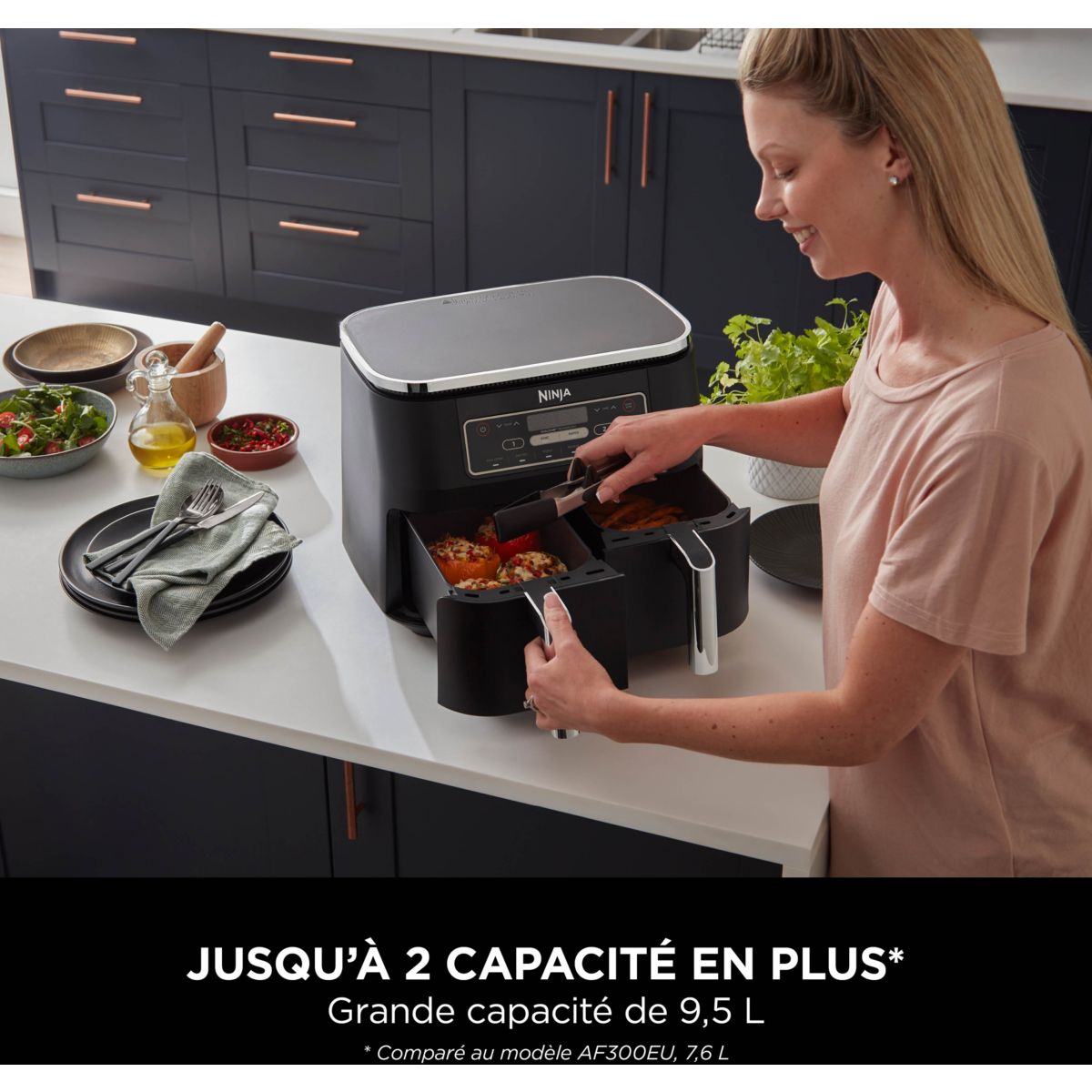 Friteuse sans huile NINJA Foodi DualZone 7,6L AF300EU - 5