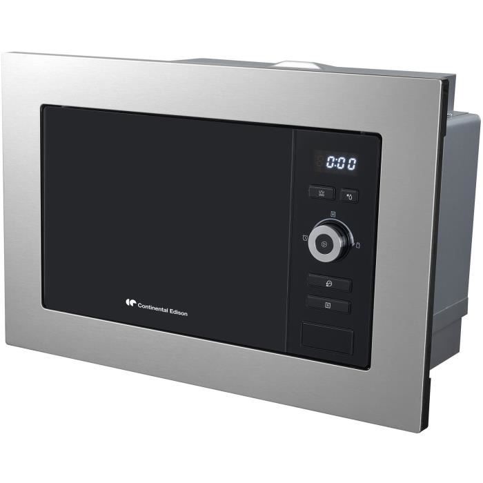 Micro-ondes encastrable Continental Edison MO20IXEG 20L inox avec grill - 3