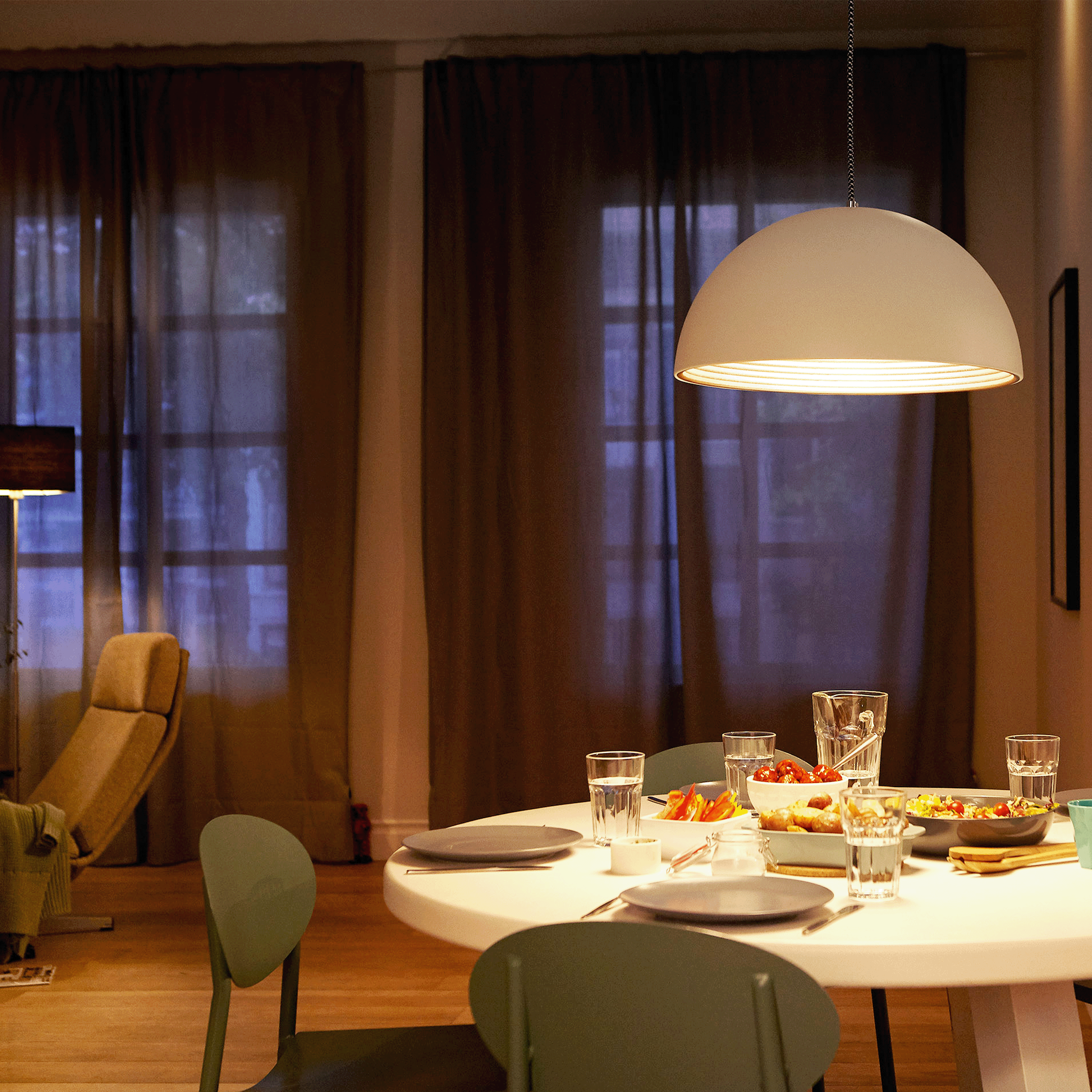 LEXMAN - Lot de 18 Ampoules LED opaques - E14 - 806LM - 5,9W équivalent 60W - Ø 45 mm - 2700K - Blanc chaud - 5