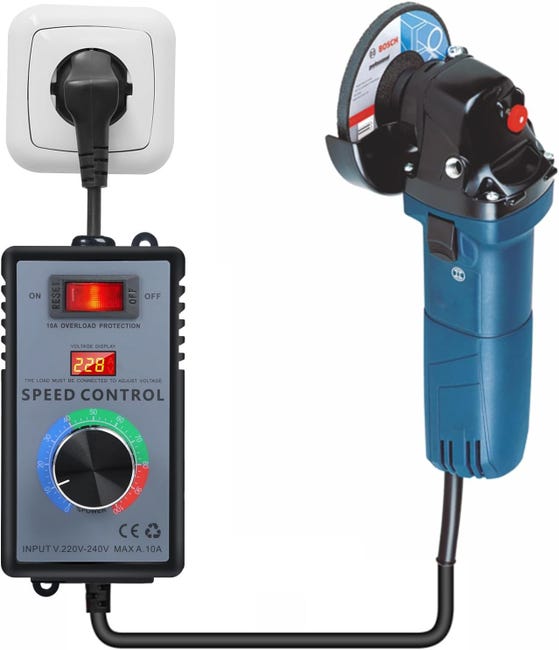 Regolatore Di Velocità Variabile CA Da 10000 W, 120 V-220 V - Foto 9