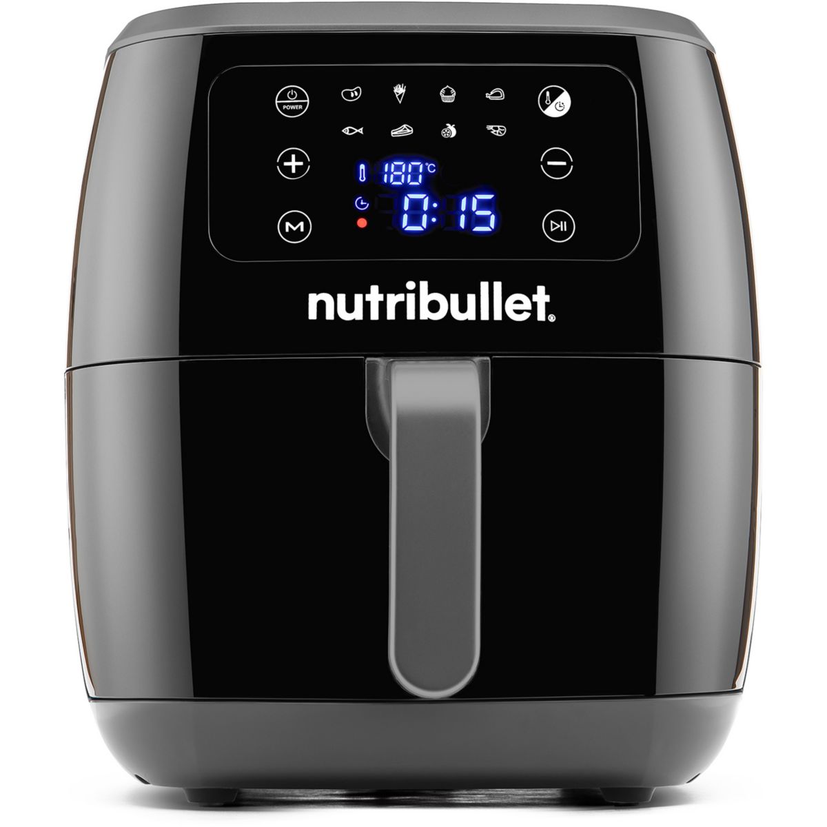 Nutribullet Xxl Freidora De Aire Digital Freidora De Aire Caliente Individual Independiente De 7 L 1800 W Negro , Leroy Merlin