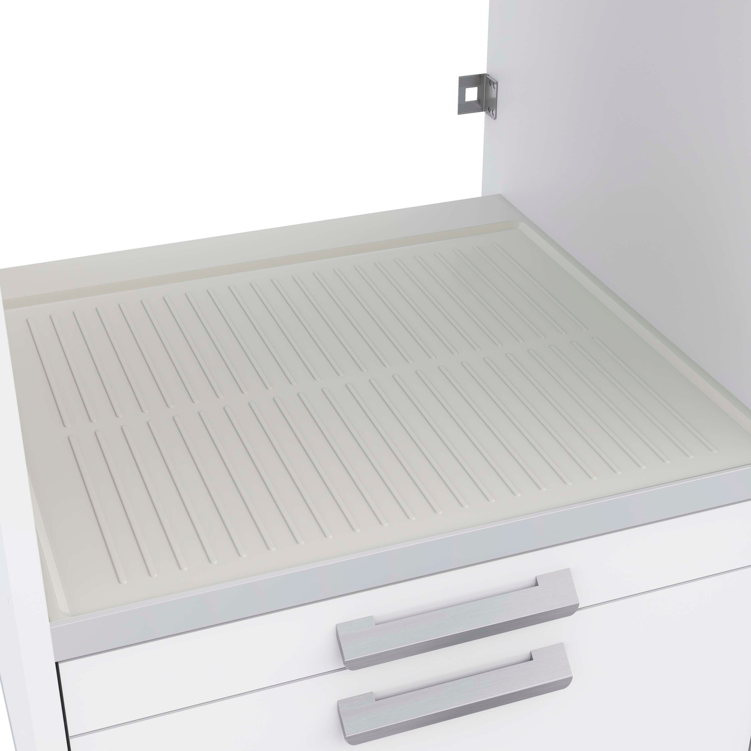 Mueble armario para lavadora T-BATH 67,2x144cm blanco - 5