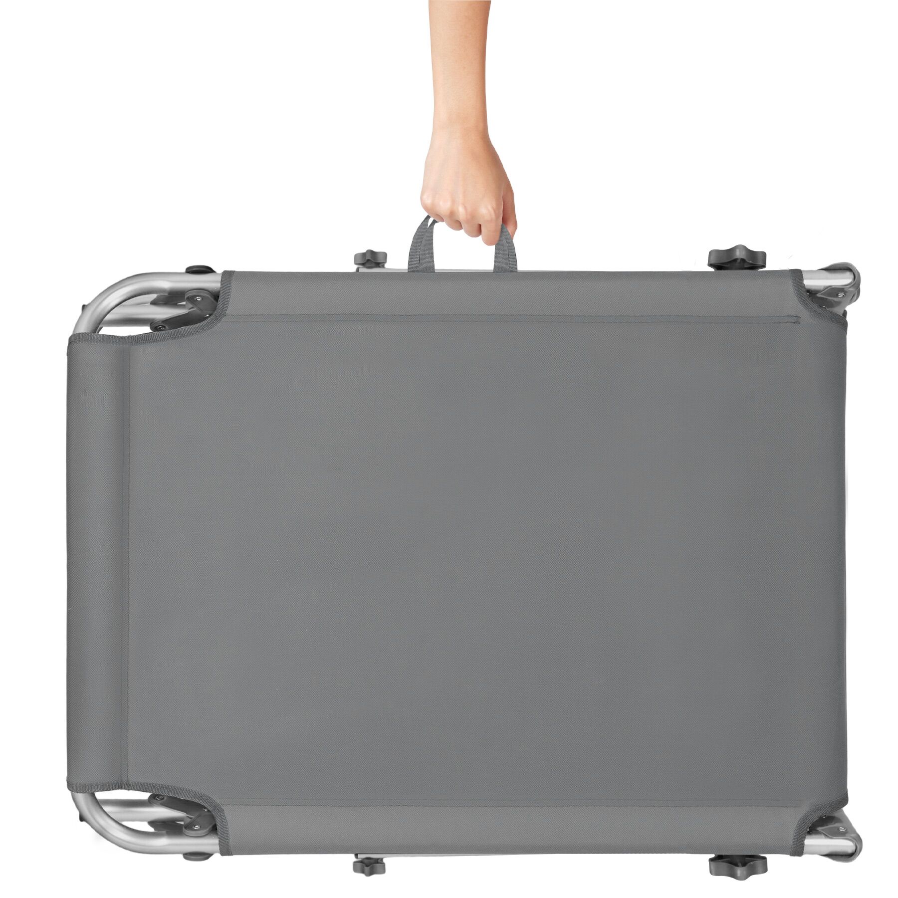 TECTAKE Conjunto de 2 tumbonas Plegable - 4