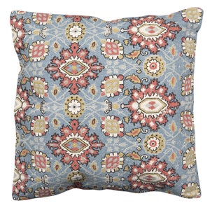 Housses De Coussin 50x50 Cm Lot De 2 - Imprimé Fleur De Pavot Rouge, Imperméables, Pour Intérieur Et Extérieur !