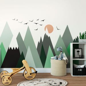 Decorazione per camera dei bambini, simpatici adesivi murali attacca stacca da parete per la casa, per soggiorno, asilo, cameretta dei bambini, 4 pezzi, decorazione da parete per camerette dei bambini