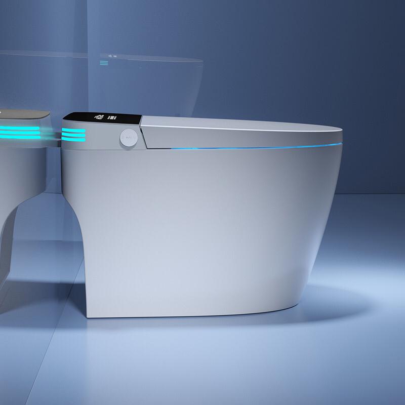 KLEENMAC Olivia KEB2018TRW Inteligentna toaleta (bez zbiornika) (toaleta japońska) 180 mm, wylot poziomy, kolor czarny