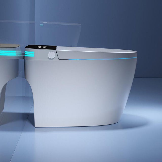 Toilettes intelligentes (sans réservoir) KLEENMAC Olivia KEB2018TRW (toilettes japonaises) sortie horizontale 180 mm Noir