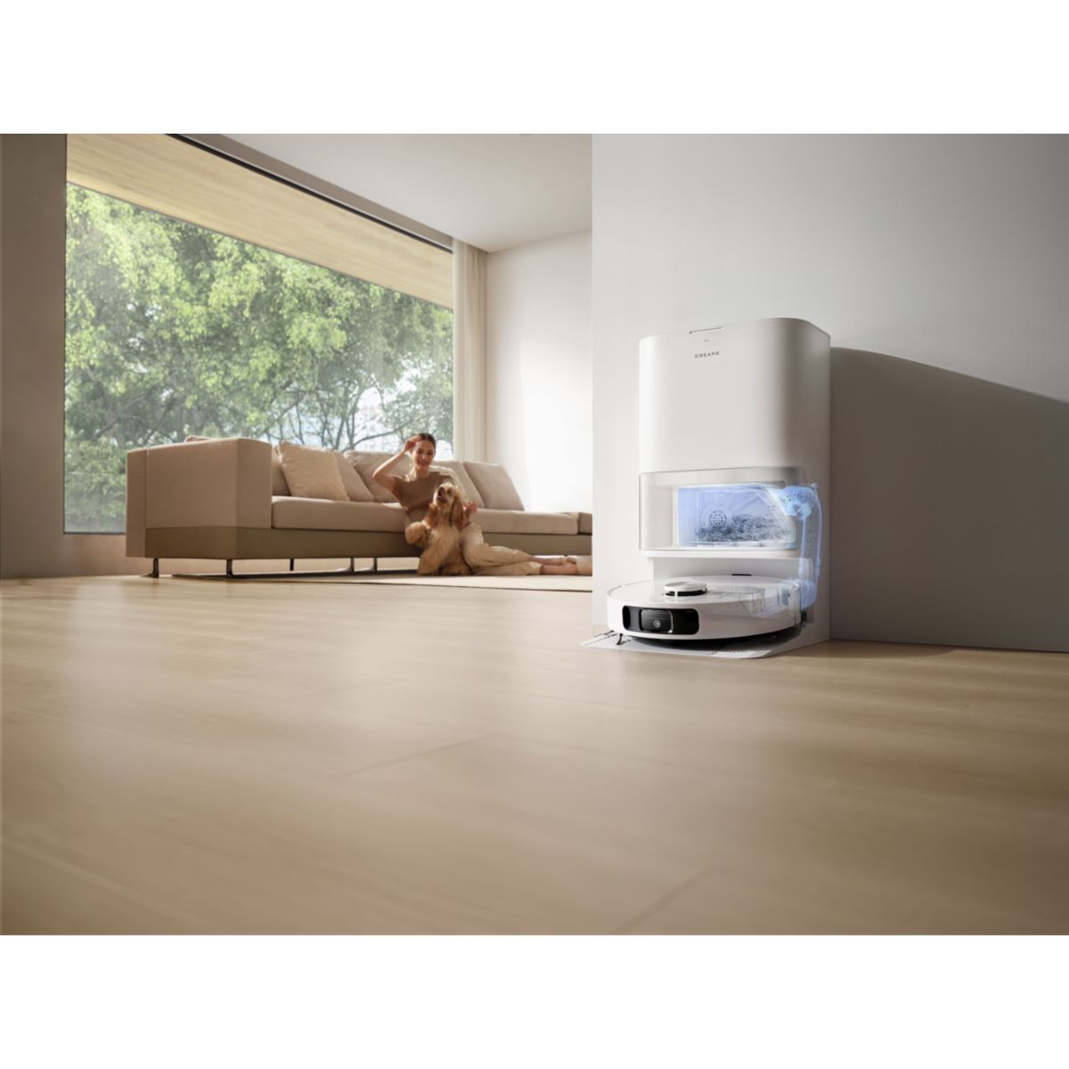 Aspirador robô sem saco Dreame L10s Ultra Gen 2, branco - 3