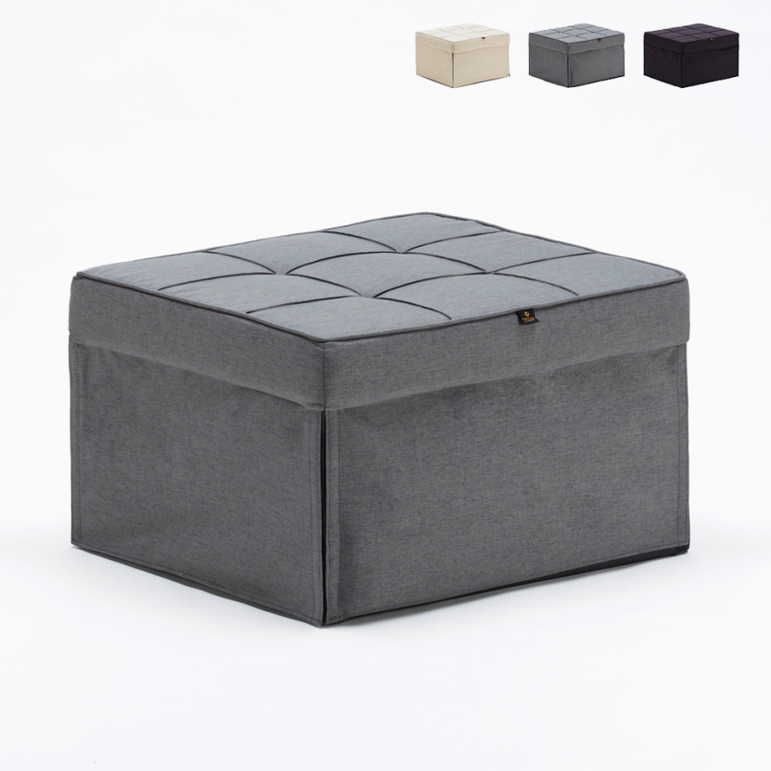 Le Roi Du Relax  Pouf Cama Plegable En Tejido Sweet Relax , Leroy Merlin