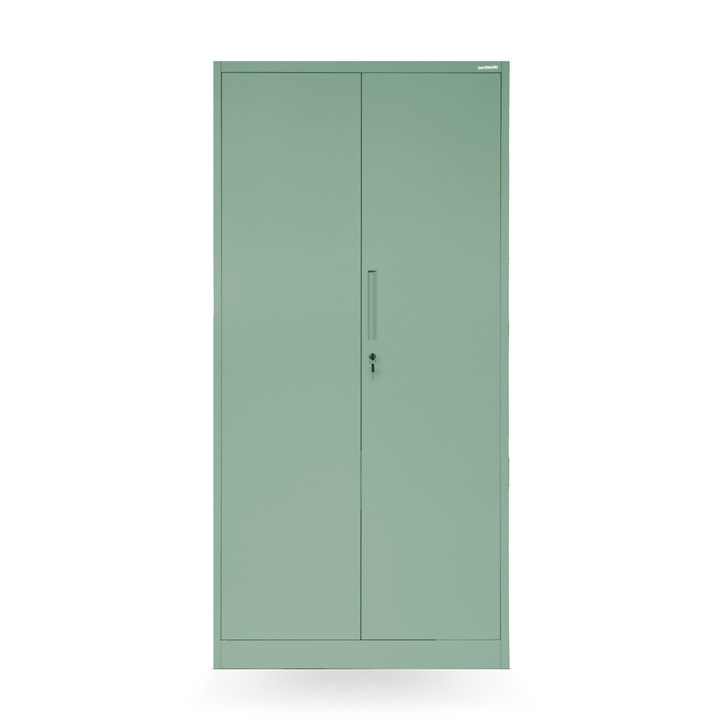 Armoire de Bureau de Rangement en Métal Verrouillable Vert Pastel 185 cm x 90 cm x 45 cm - 3