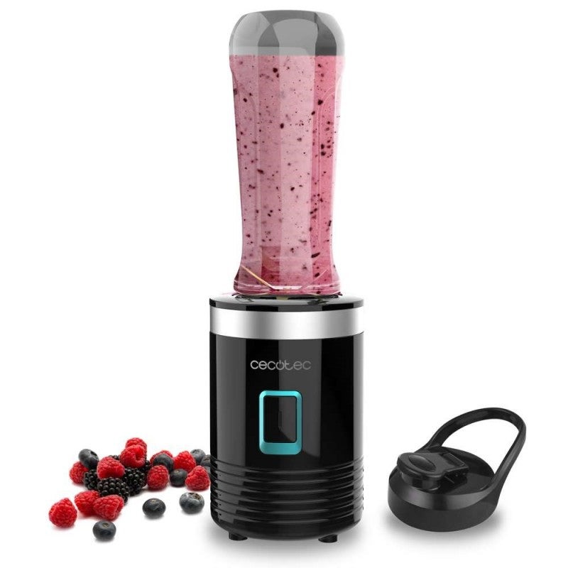 Ninguno Cecotec 04395 Batidora De Smoothies 350W Con Cuchillas De Titanio Y Vaso Portátil 600Ml - Imagen 4