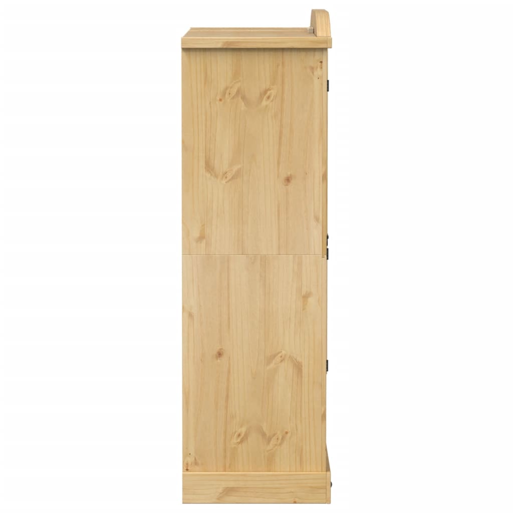 Armoire Corona en pin massif 151,5x52x170 cm | Leroy Merlin