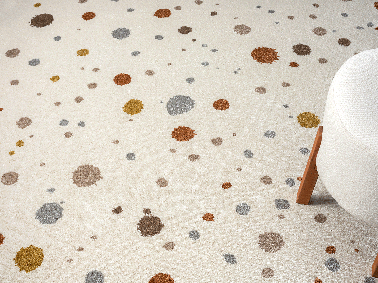 the carpet Beat Kids Tapis Moderne et Doux pour Enfant, Facile d'entretien, Crème, 80 x 150 cm - 5