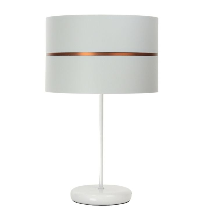 Lampa stołowa SIMPLY GLAMOUR biała