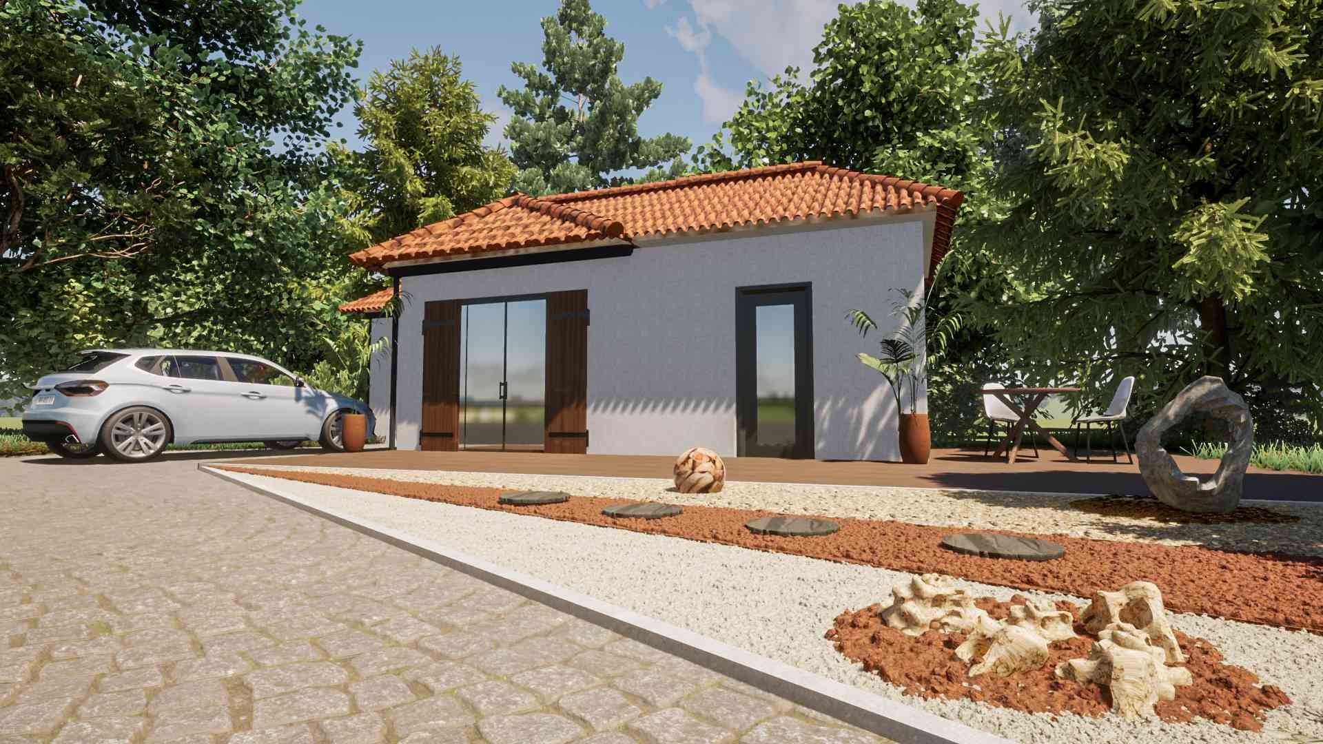 Kit aménagement jardin Tanzanie 30m2 - 2