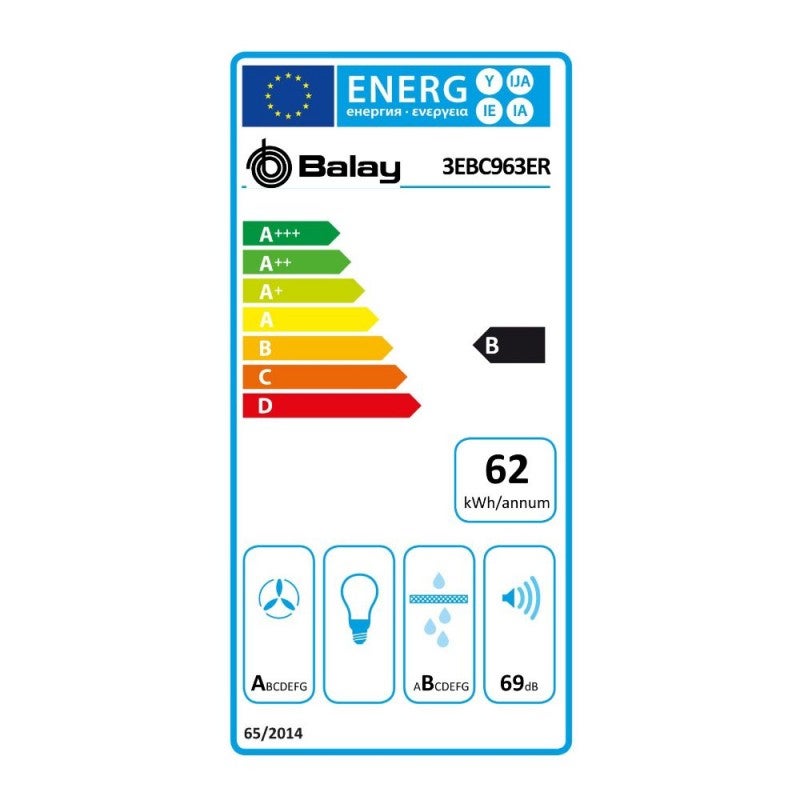 Plaque à Induction Balay 3EBC963ER 59,2 cm 7400 W - 5
