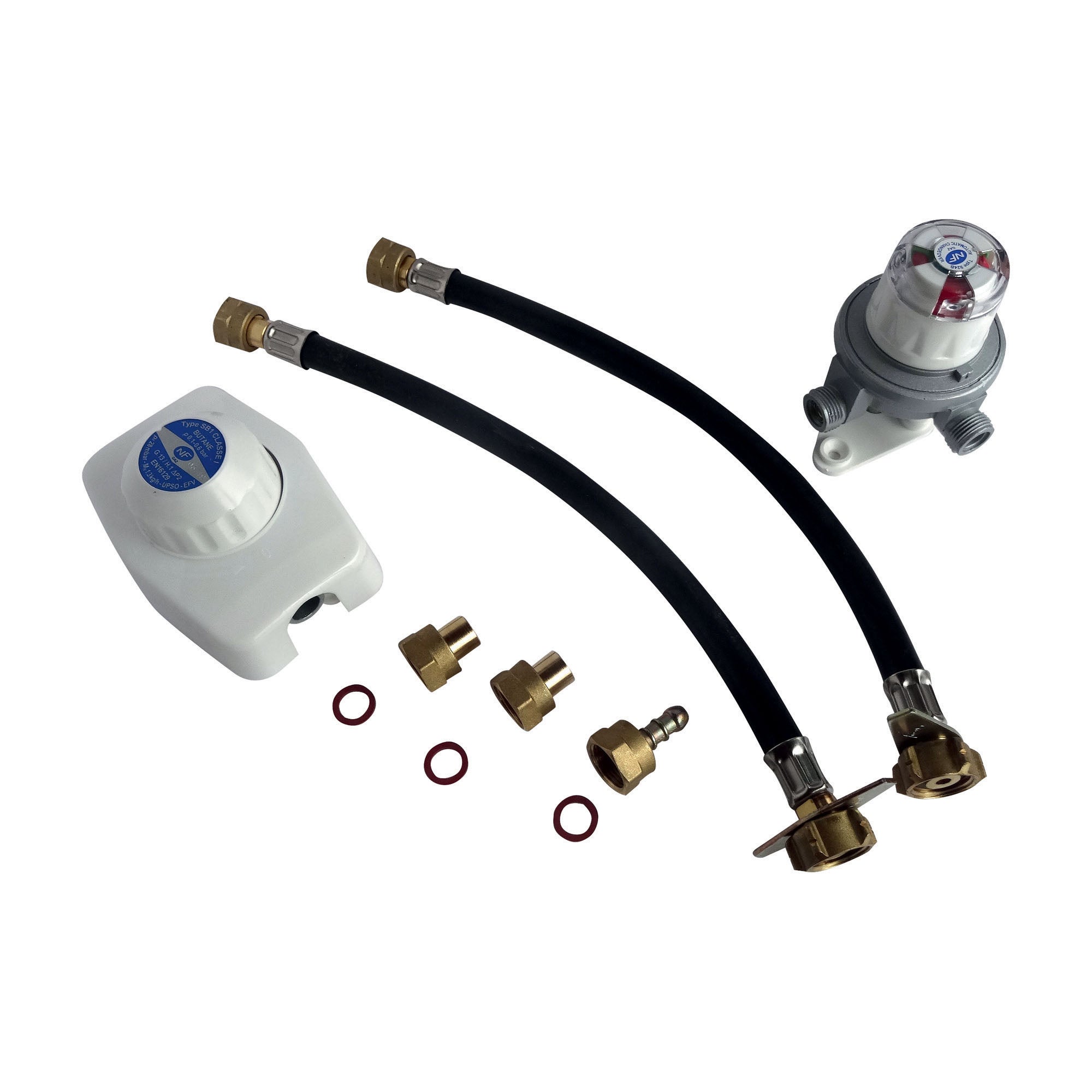 Kit Inverseur + 2 Lyres 35cm Pour Bouteilles De Gaz – Mobil Home, Camping-car