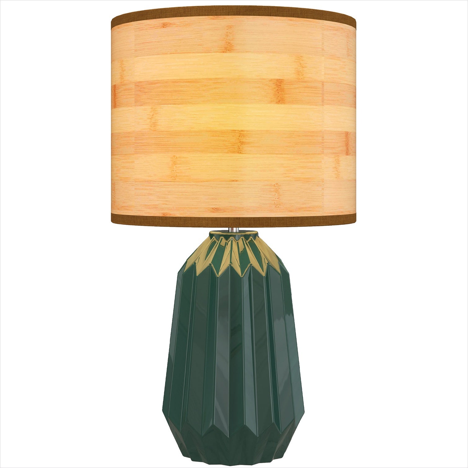 Lampe à poser design 22 cm de diamètre et 39 cm de hauteur en céramique ...