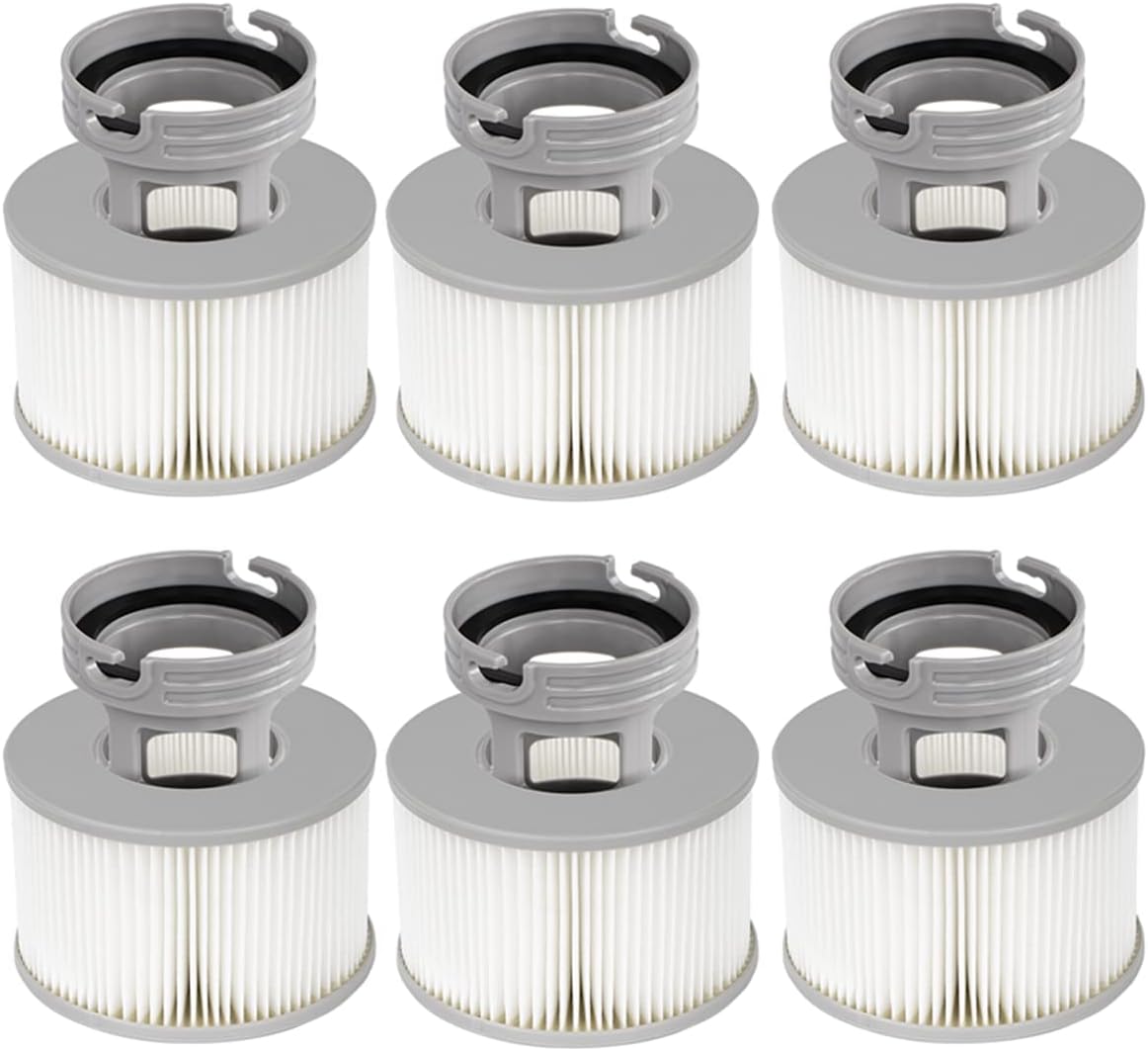 6 Filtres De Bain à Remous YanBan Pour MSpa - Cartouches Filtrantes Améliorées Pour Tous Spas Gonflables