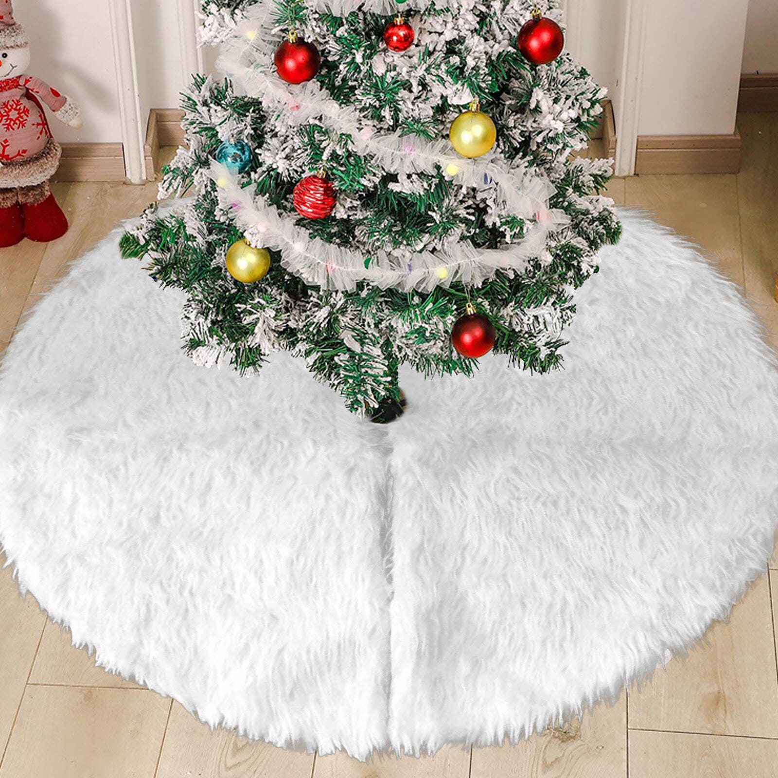 Gonna Per Albero Di Natale Bianca, Decorazioni Per Albero Di Natale In Peluche Tappeto Per Albero Di Natale Puntale Per Albero Di Natale Gonna Per Albero Di Natale 122 Cm 85190524 Gonna Per Albero Di Natale Bianca, Decorazioni Per Albero Di Natale In Peluche Tappeto Per Albero Di Natale Puntale Per Albero Di Natale Gonna Per Albero Di Natale 122 Cm 85190524
