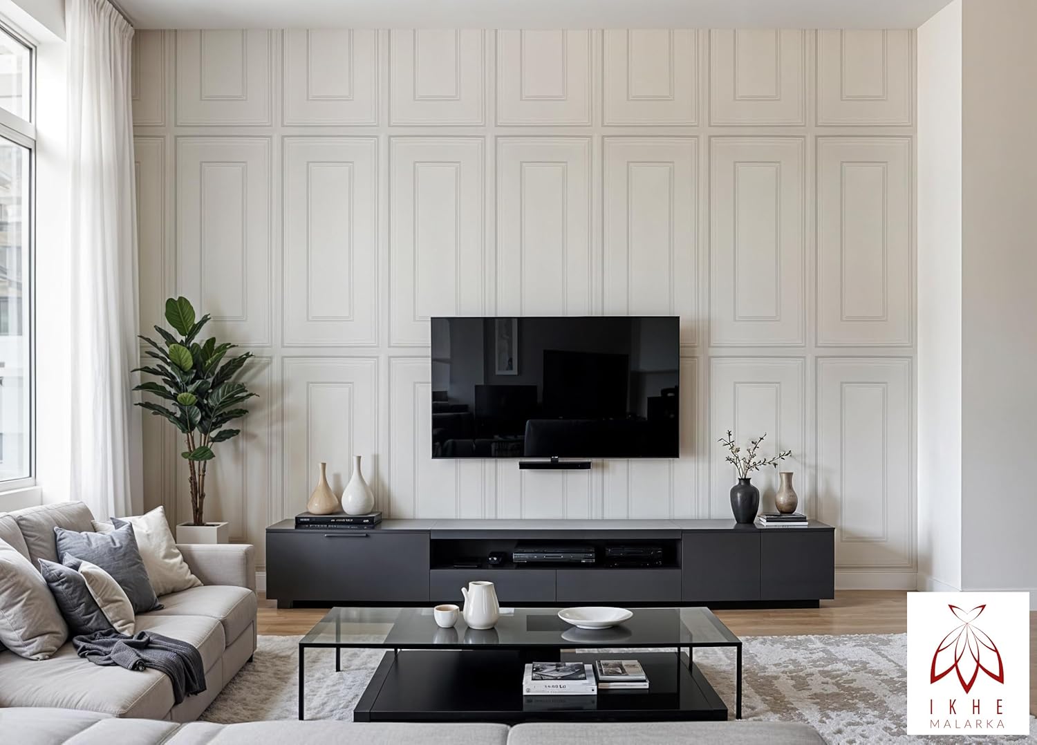 Pannelli 3D Parete E Soffitto | Polistirene XPS 100x50 Cm | Decorazione Moderna - Bianco (16 Pezzi) - Foto 2