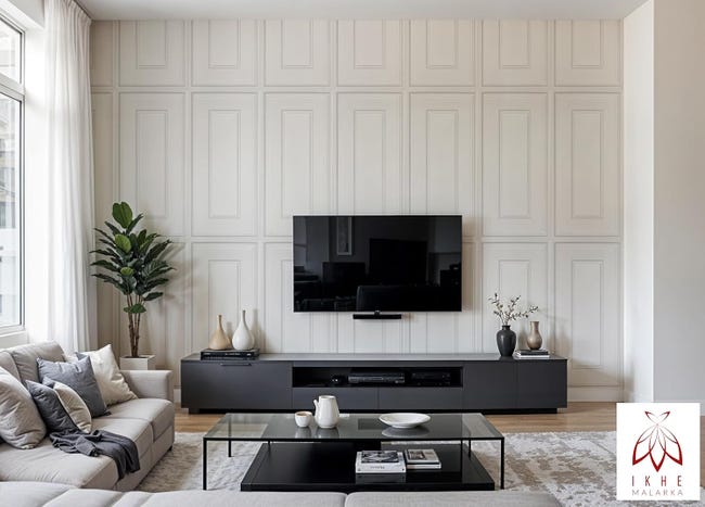 Pannelli 3D Parete E Soffitto | Polistirene XPS 100x50 Cm | Decorazione Moderna - Bianco (16 Pezzi) - Foto 2