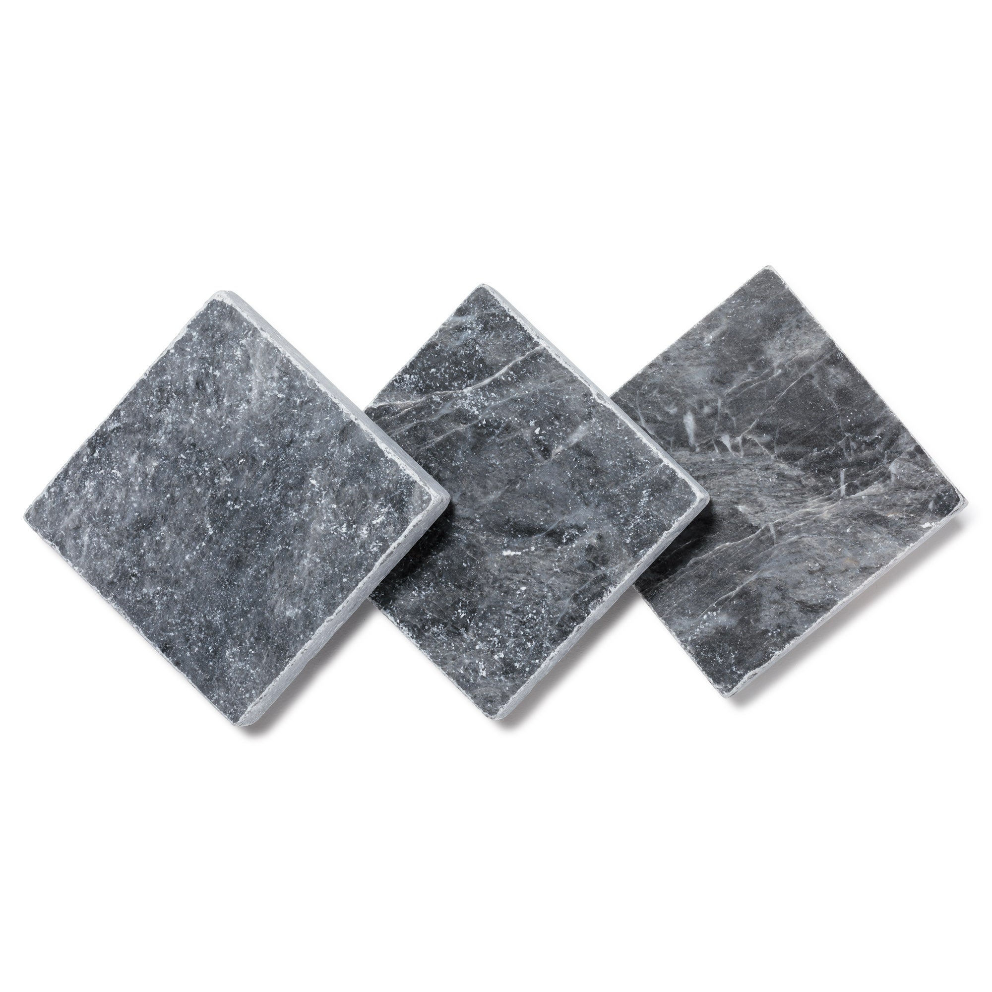 Pavé Pierre d'Adana Gris Bleu Foncé 15,25x15,25x3 cm (vendu au m² - 42 pavés/m²) - RO'MA NATURE - 5