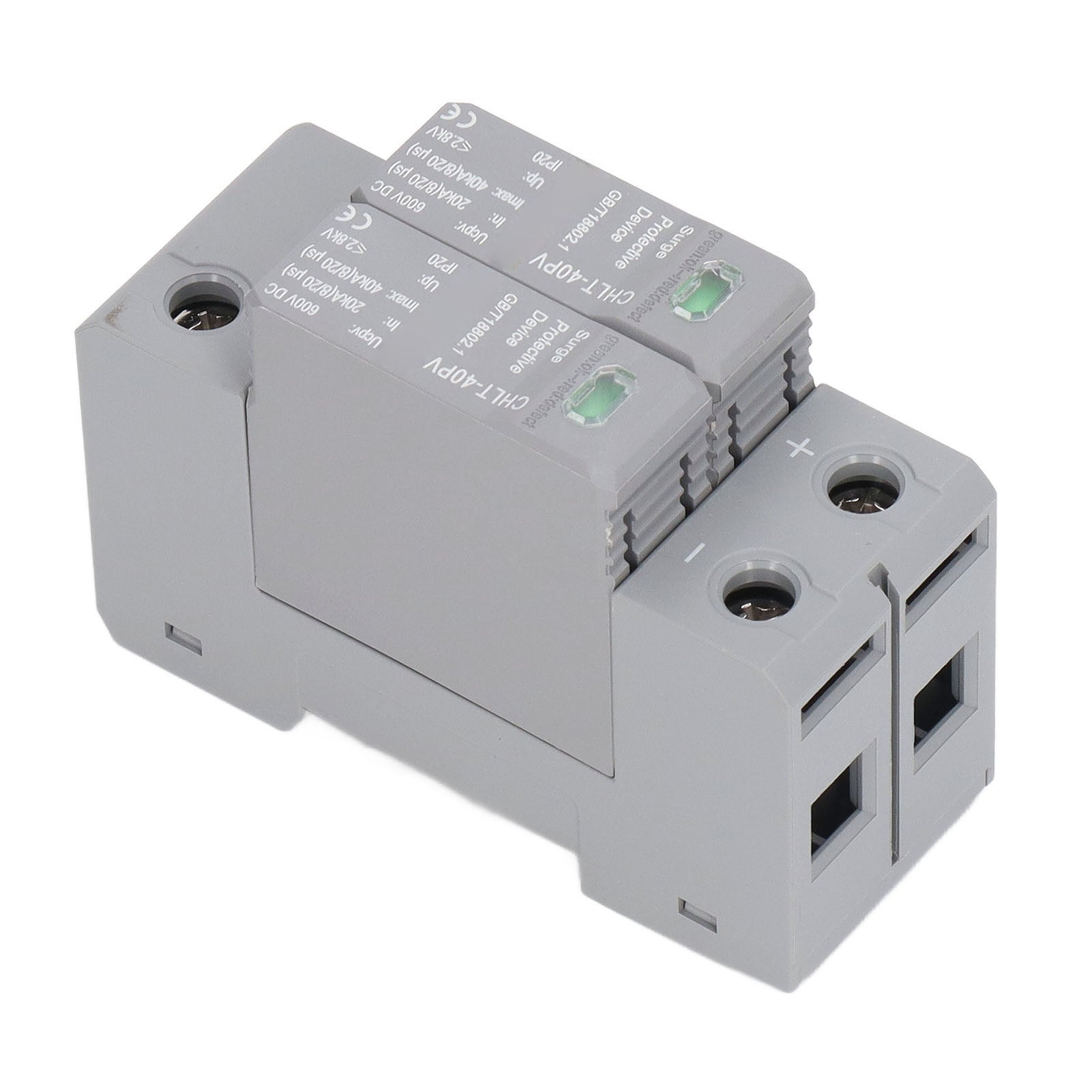 2p Dispositivo di protezione di sovratensione fotovoltaica ad alta precisione Arrester DC600v - 5