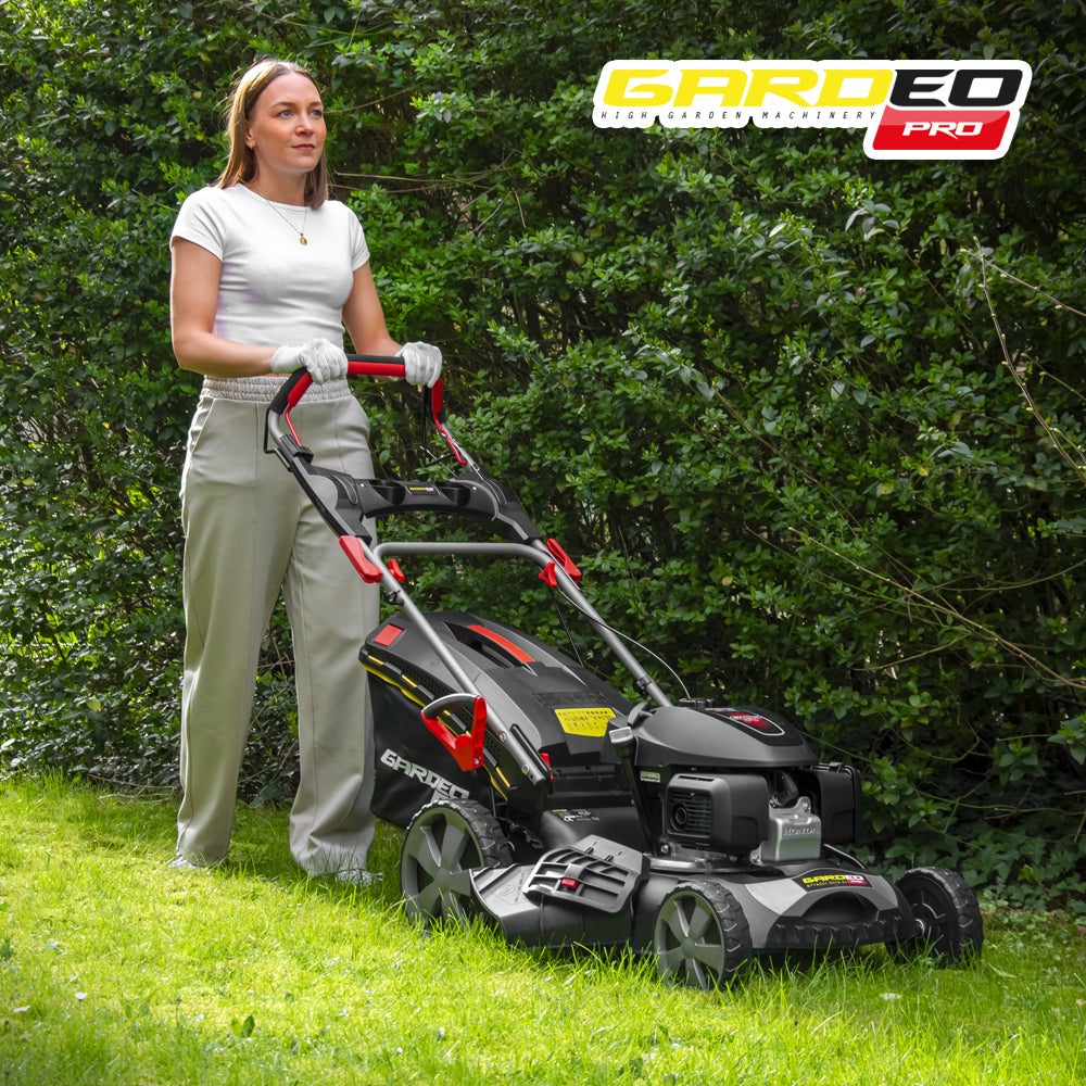Tondeuse Thermique Autotractée 167cc avec Moteur Honda, Mulching et Éjection Latérale - Garde Pro - 508 mm - 5