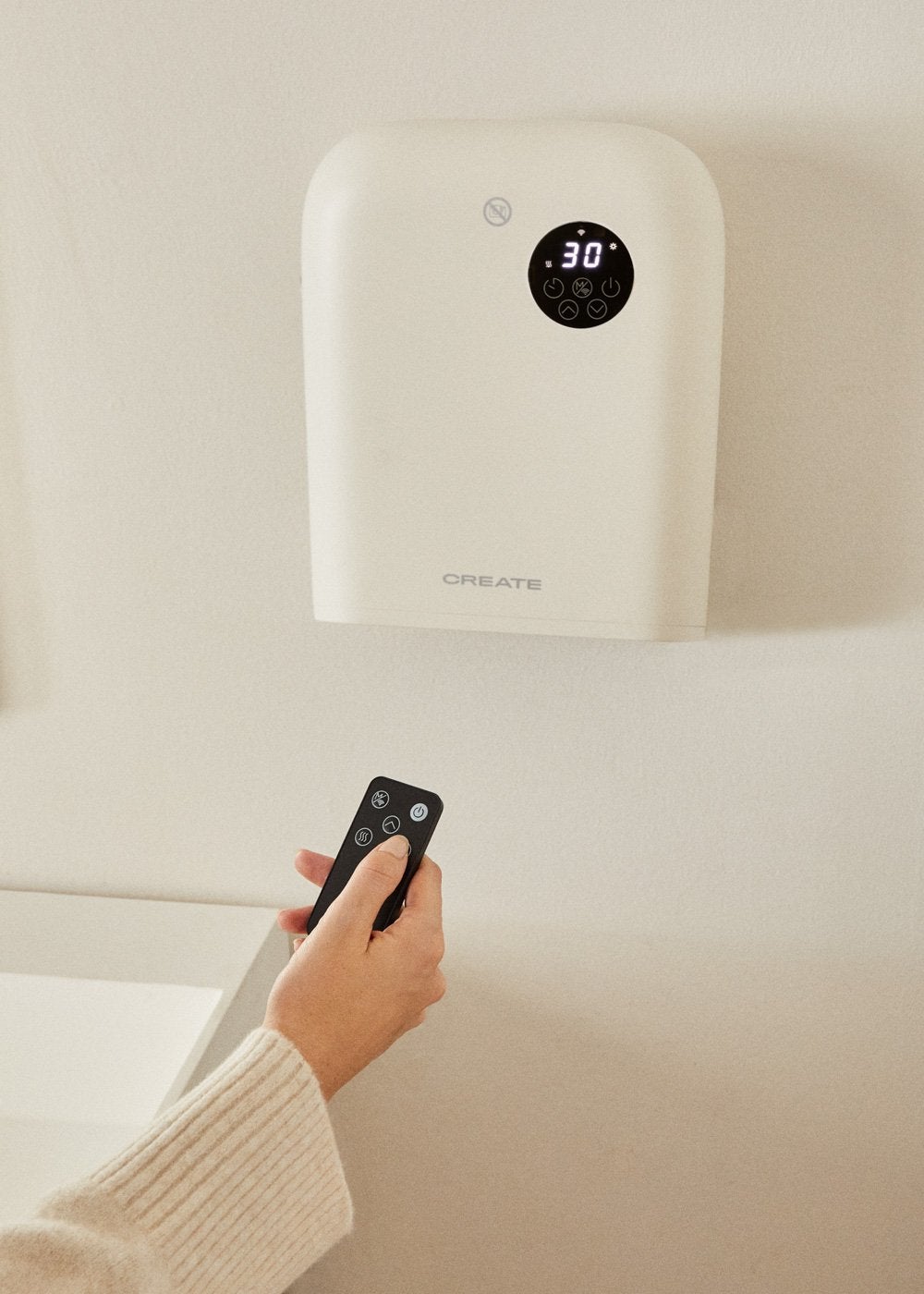 CREATE - WARM WALL - Aquecedor de parede ou de chão com WiFi - 4