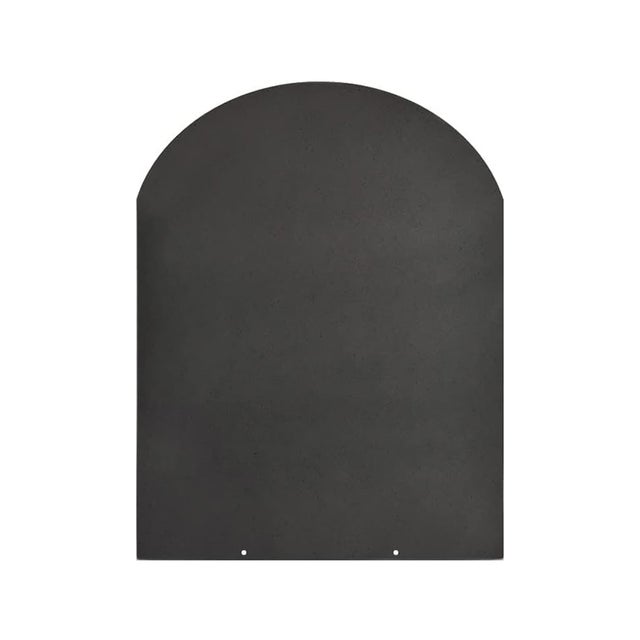Plaque de protection de sol pour poêles à bois et granulés en acier 90x80