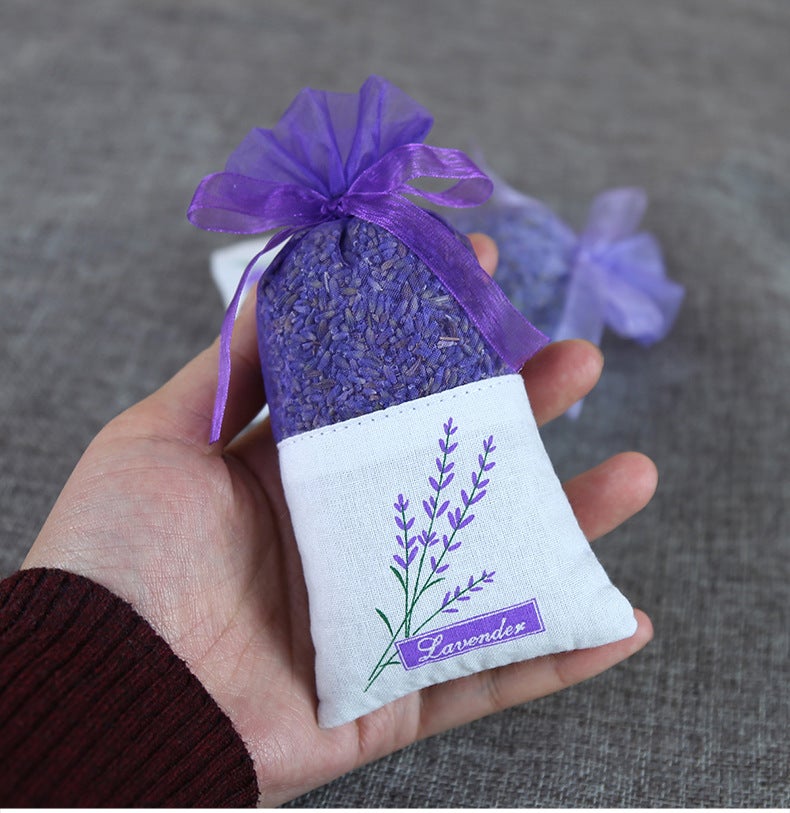 Sachets de Lavande Parfumée - 20 Sacs en Coton-Ramie avec Cordon pour Mariage, Faveurs de Bébé et Plus Encore，15*7.2cm - 3