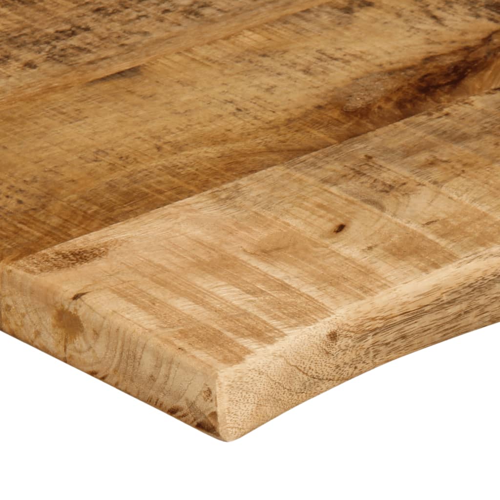 Maison Exclusive - Tablero de mesa borde natural madera maciza mango 80x60x2,5 cm - 7