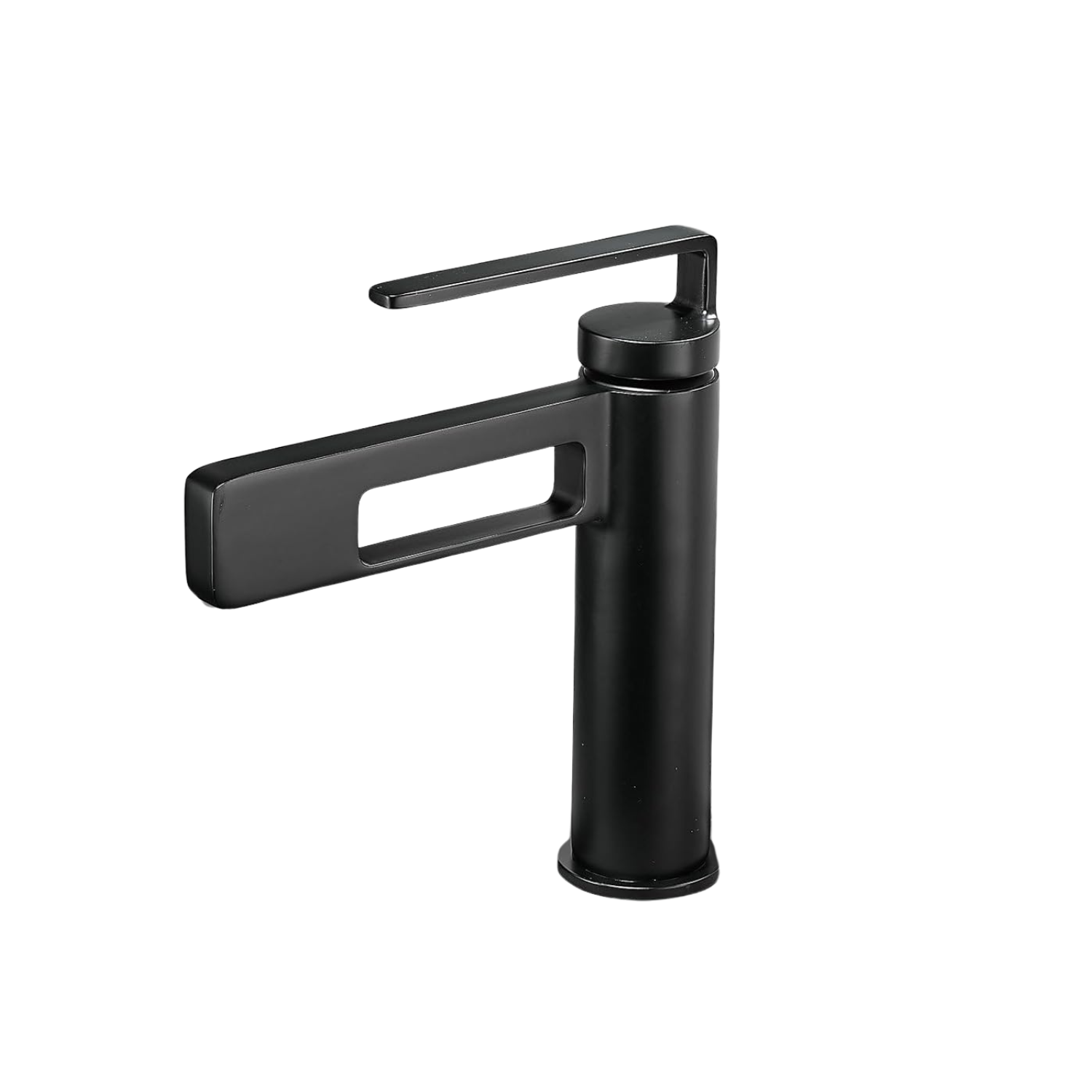 Robinet de lavabo noir moderne - Construction en céramique - Montage ...