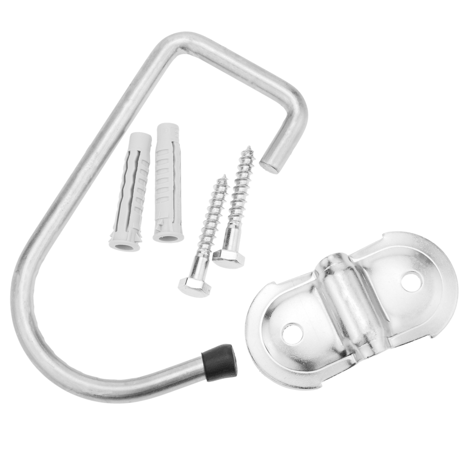 Amig Gancio Portasciugamani Mod.8 - Cromo Lucido, Zamak, 71x76x35 Mm, Viti Incluse - 2