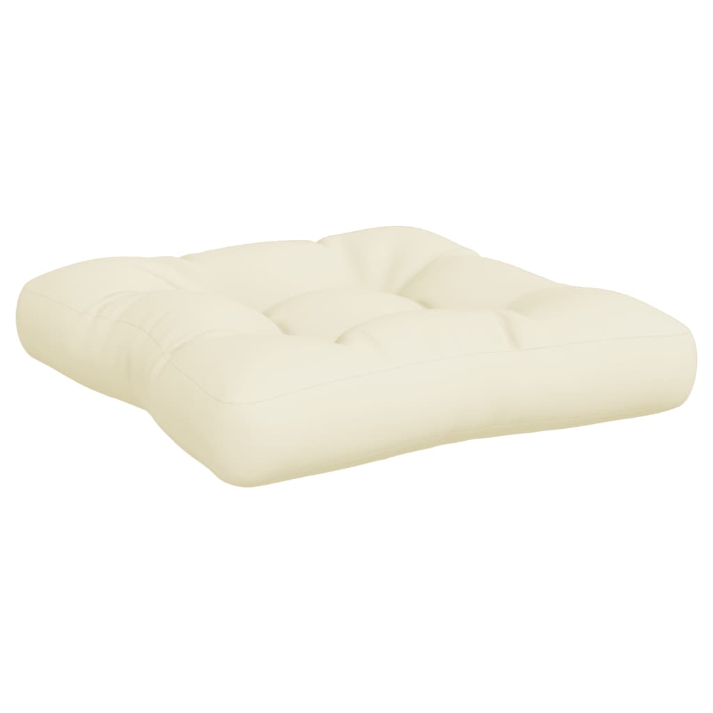Lot de 2 Coussin d'extérieur | Coussins de palette crème tissu CFW167846 - 6