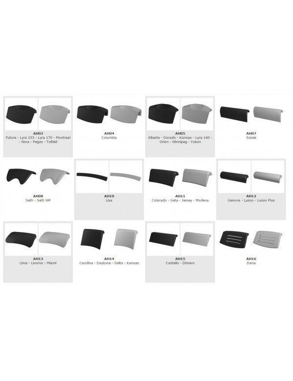 Appui-tête RIHO NEO AH05 pour baignoire-Gris-Gris-0--0--0 - 3