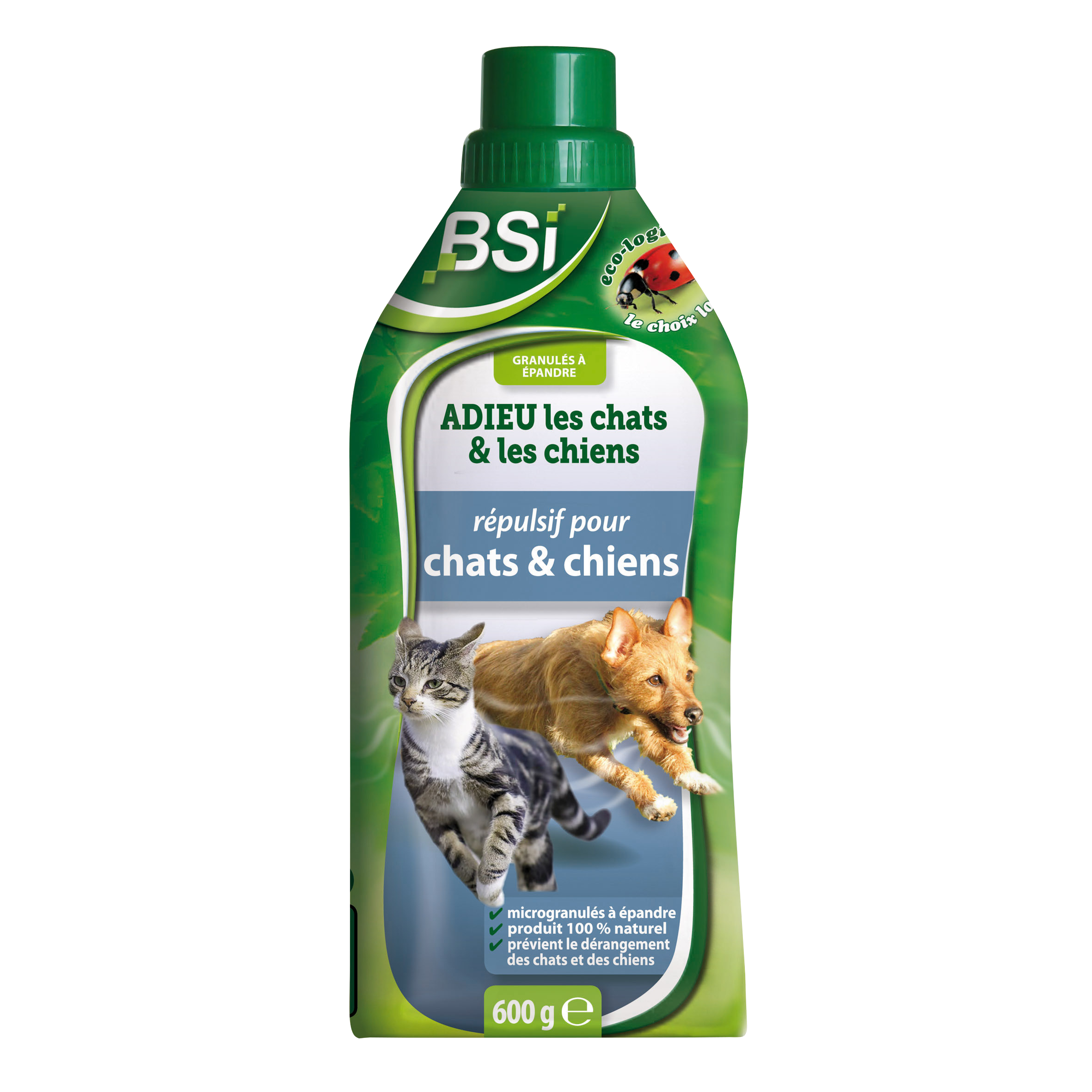 BSI Répulsif Chiens et Chats 600g 100 Naturel Répulsif animaux — free download