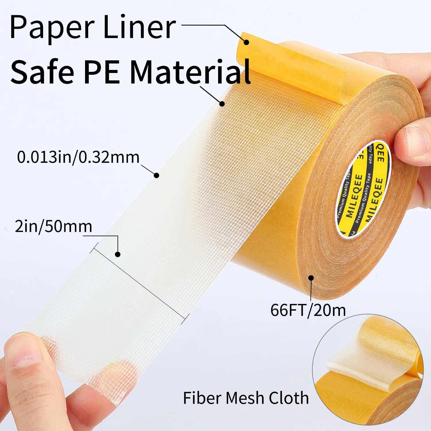 Ruban Adhésif Robuste | 48 Mm De Large X 50 M De Long | Qualité Industrielle – Ruban Adhésif Gaffer Résistant Pour L'intérieur Et L'extérieur, Patch