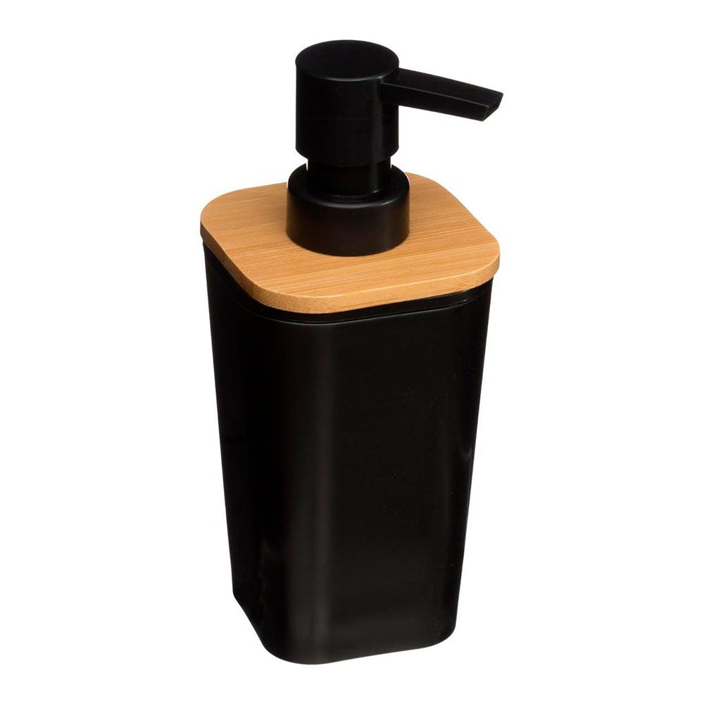 DOZOWNIK NA MYDŁO Natureo 200 ml czarny BAMBUSOWA POKRYWA - 6
