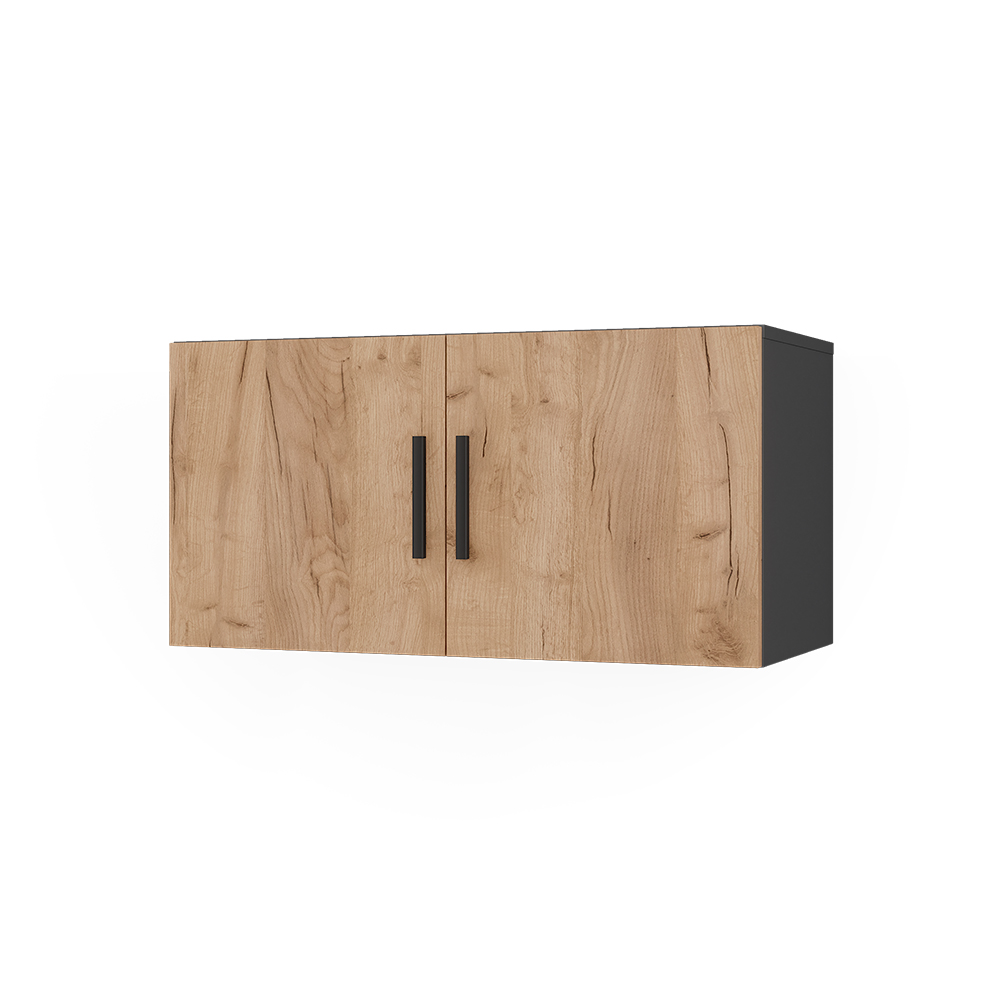 Vicco Moduł dodatkowy Ingo, Antracyt/złoty dąb, 80 x 40 cm z 2 drzwiami