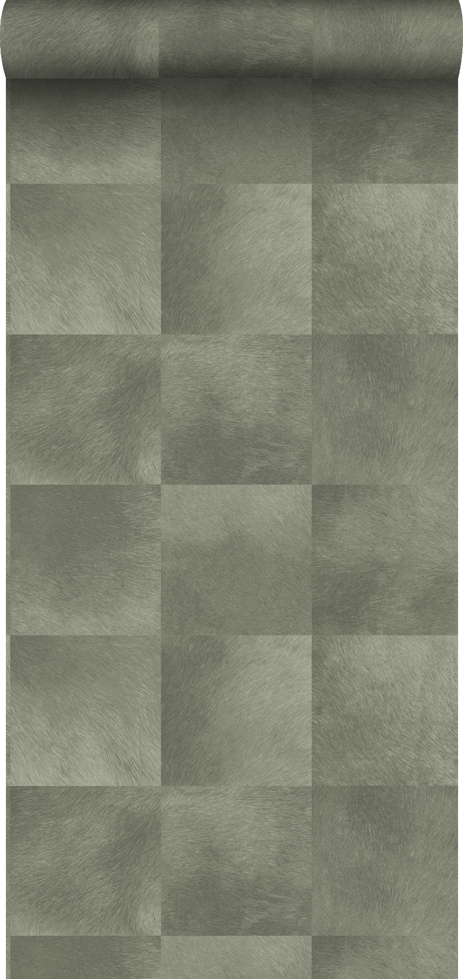 Papel pintado diseño de piel de animal gris pálido - 0,53 x 10,05 m - origin wallcoverings