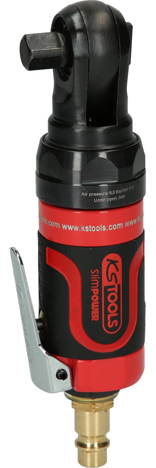 KS Tools 515.5510 3/8" Mini-cricchetto reversibile pneumatico SlimPOWER 30Nm