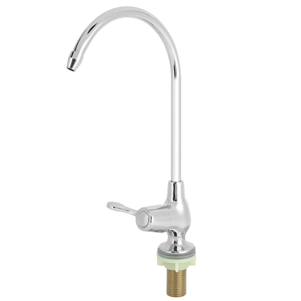 Grifo De Agua Fría Para Exteriores, Grifo De Barra De Una Sola Manija, Grifo De Fregadero De Baño De Un Solo Orificio Para Fregadero De Cocina, Jardín, Lavabo De Garaje, Lavandería