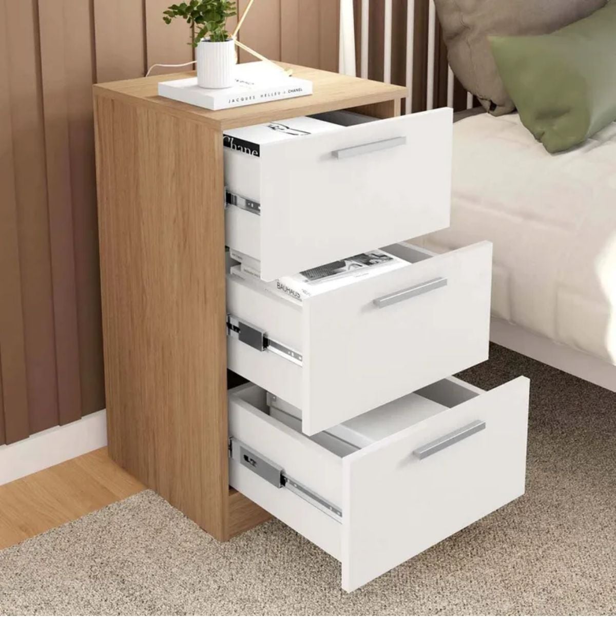 Tavolino da caffè a cassetti Brujas Venprodin 68X38X36