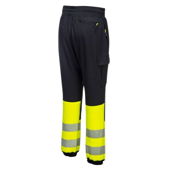 Pantalon haute visibilité Flexi KX3 noir et jaune - Portwest - Taille 3XL - 3