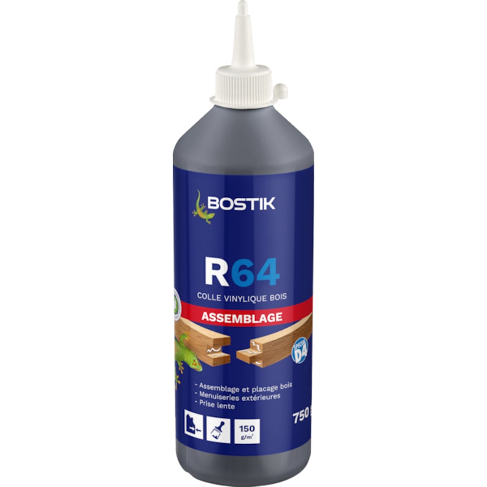 Colle vinylique prise lente 750 g - R64 - Bostik - 3